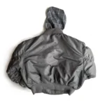 Bomber W Plaid Hood Grey - Image 3