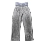 White Boxer Sweats