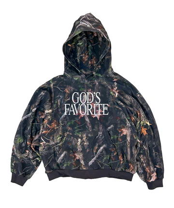 Gods Favorite Camo Hoodie