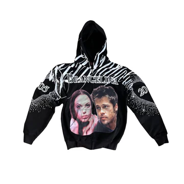 Brangelina Hoodie Black